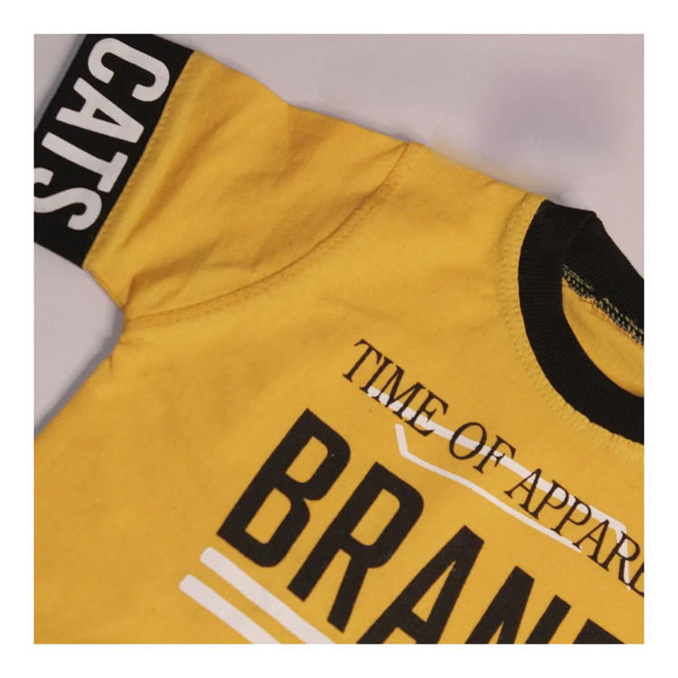 لباس بچگانه تیشرت شلوارک برند جنس پنبه