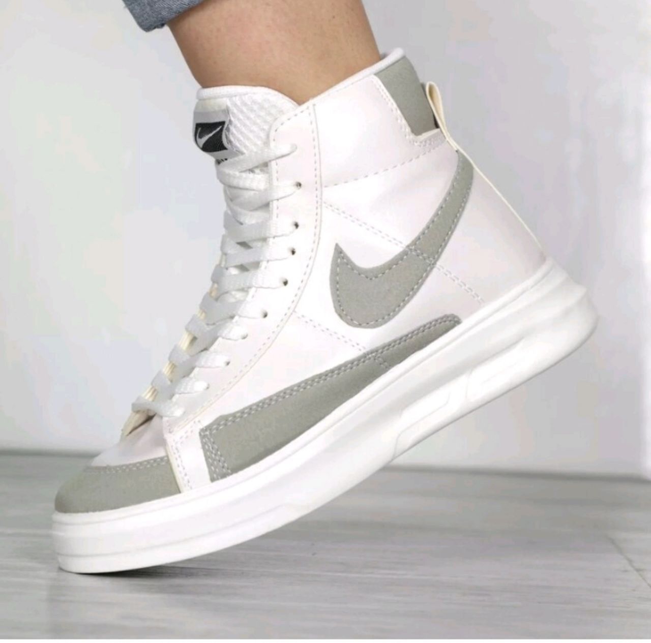 کفش اسپرت دخترانه کفش اسپرت زنانه کفش اسپرت ساقدار کفش اسپرت سفید کفش اسپرت لژ دار