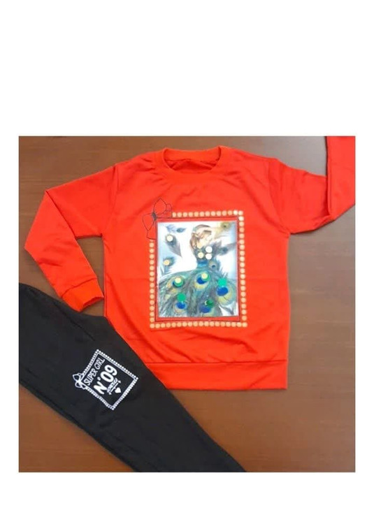 لباس بچگانه بلوز شلوار دخترانه پنبه ای دورس