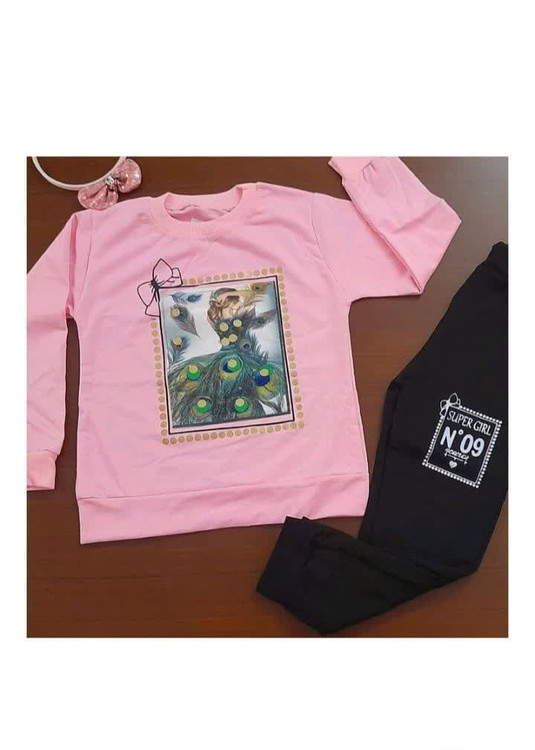 لباس بچگانه بلوز شلوار دخترانه پنبه ای دورس