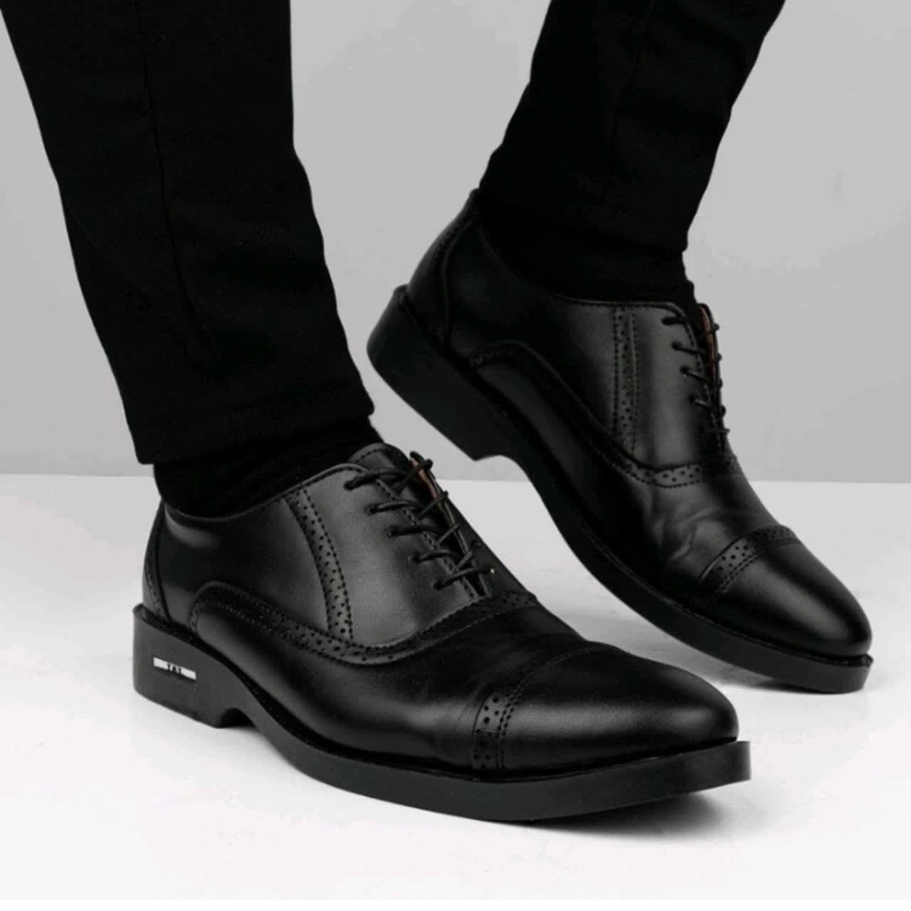 کفش چرم مردانه هشترک