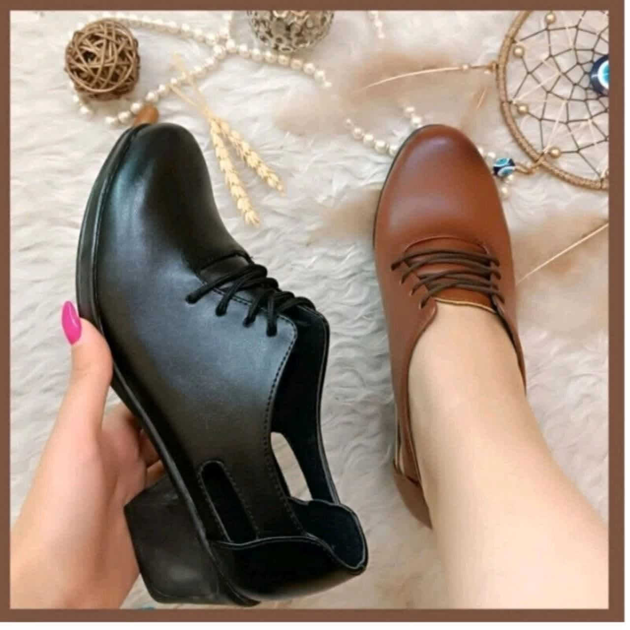 کفش اداری پاشنه بلند مدل سارا