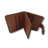 3 عدد کیف پول و جاکارتی طرح فروهر سه رنگ مشکی قهوه ای و عسلی چرم مصنوعی درجه یک PAMSHOP کد t wallet