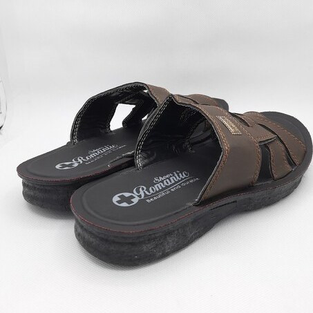 دمپایی طبی مردانه مدلped رویه چرم خارجی فوق العاده سبک سایز 40تا 45 دور دوخت