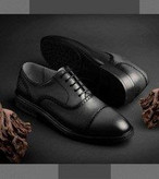 کفش چرم مردونه