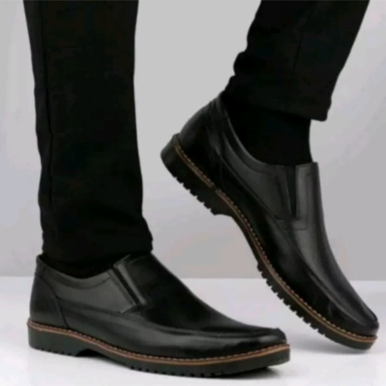 کفش چرم  طبی مدل اسپانیش