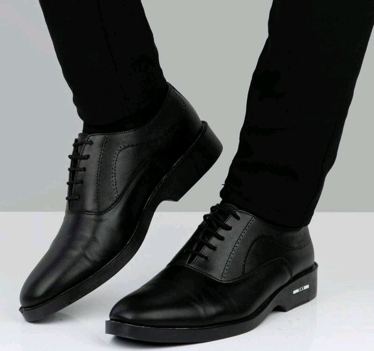 کفش مردانه مجلسی اداری مدل ملی رویه چرم خارجی اداری مجلسی روزمره PAM