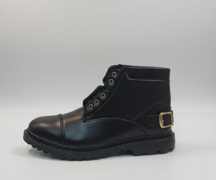 نیم بوت مردانه چرم خارجی درجه 1 مدل ksh21: شیک، دوردوخت و با دوام - pam