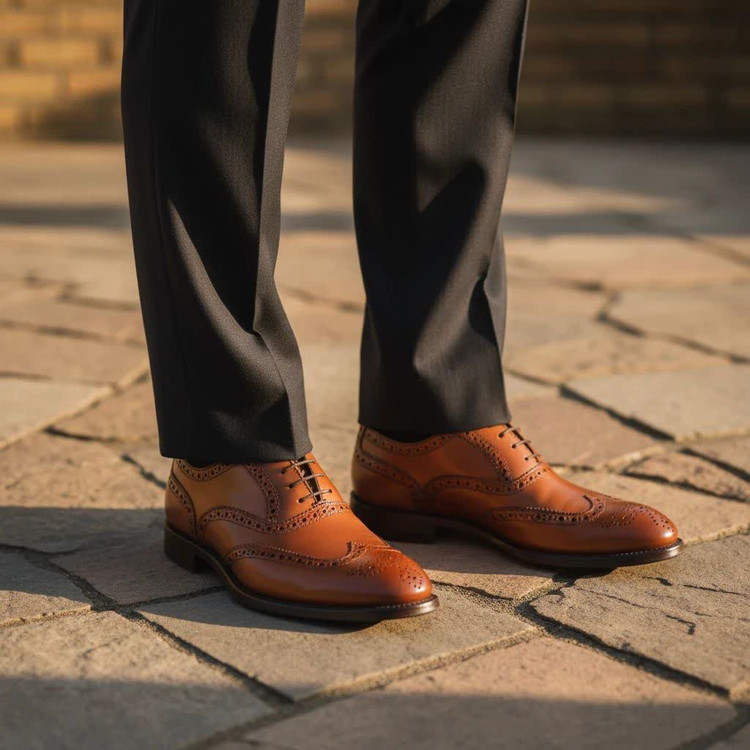 کفش مردانه مجلسی کدT mh رویه چرم خارجی اداری مجلسی روزمره PAM