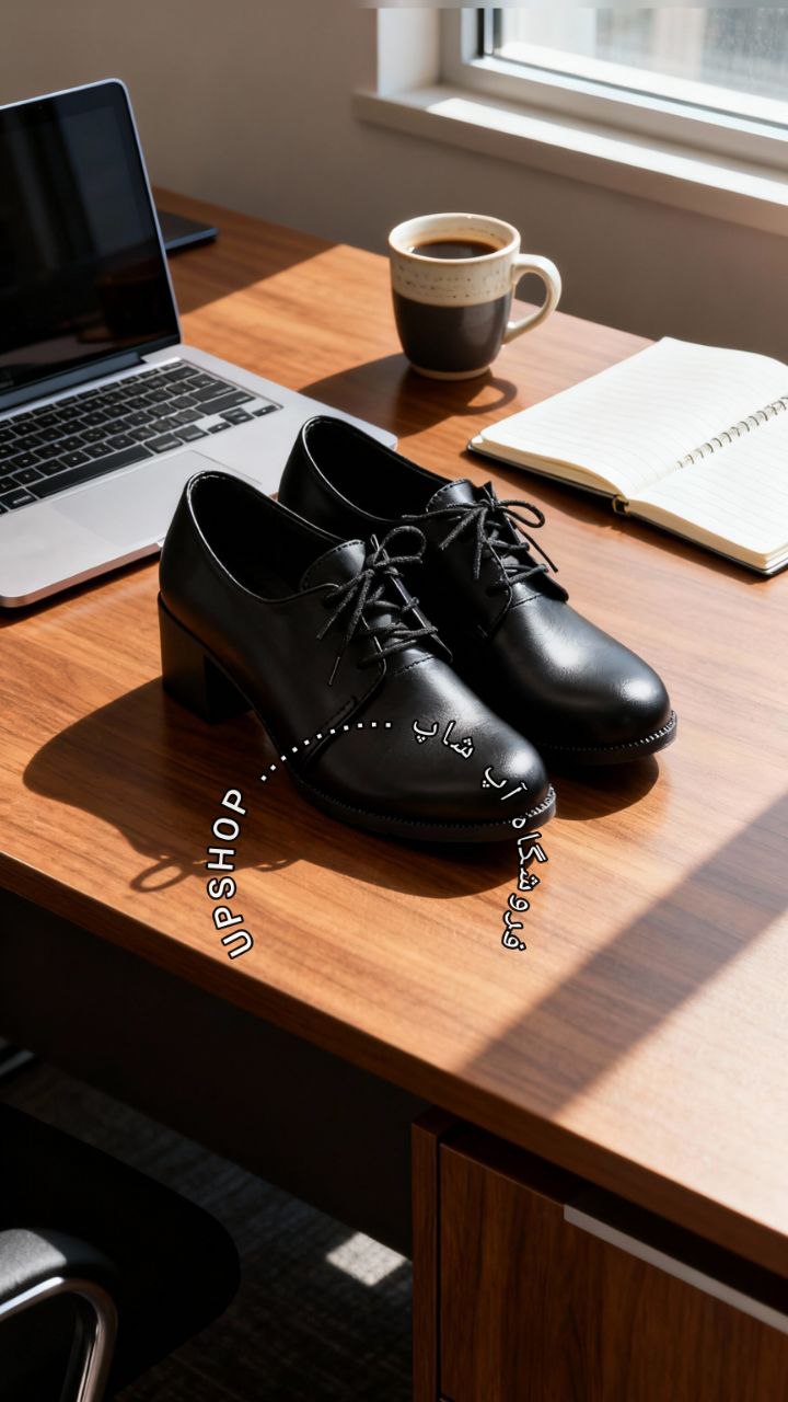کفش اداری پاشنه بلند مدل سارا