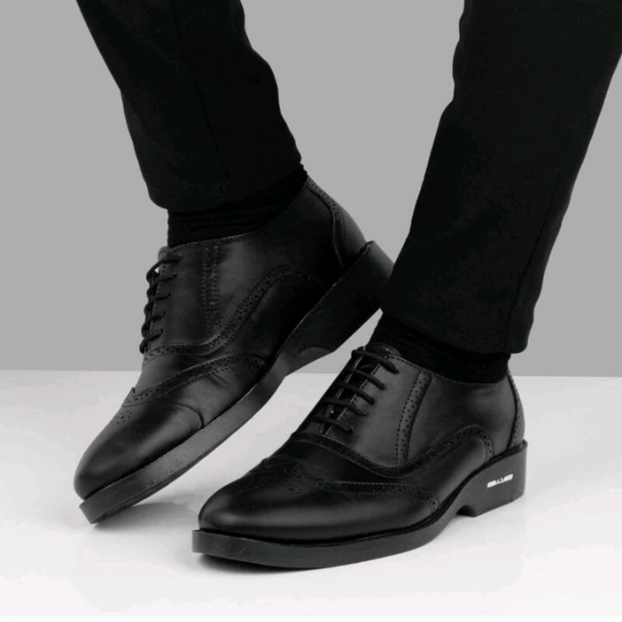 فش مجلس مردانه کفش روزمره مردانه کفش اداری برند رویه چرم خارجی  تات