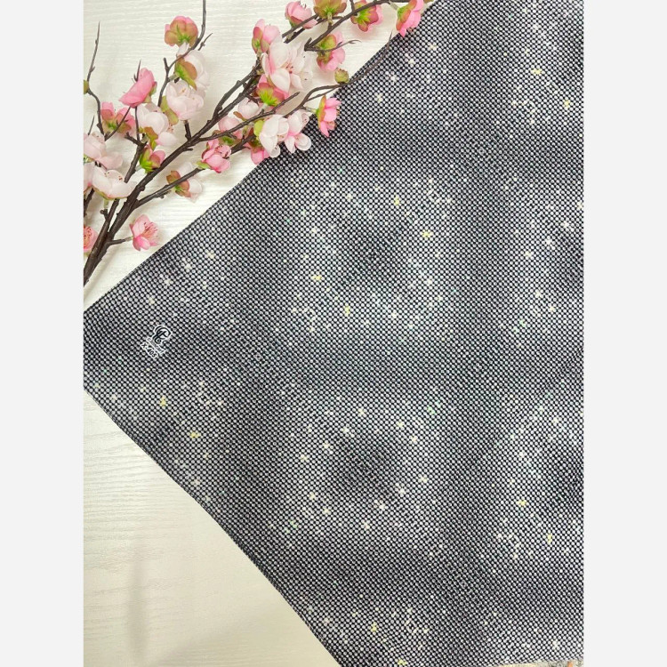 روسری نخ کاستوم طرح نگینی سایز 140 مجلسی و روزمره