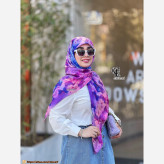 روسری نخ کاستوم طرح ماندانا قواره 110