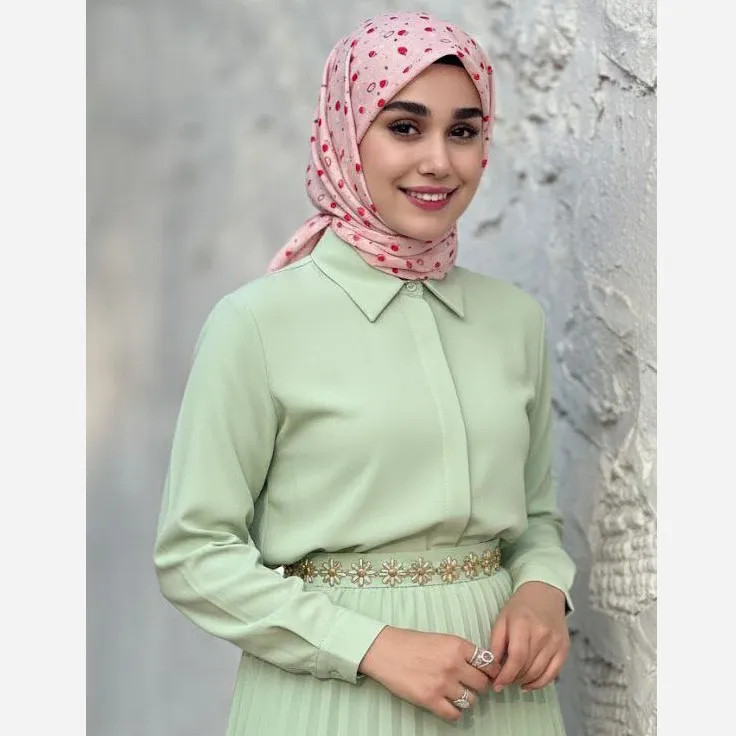 روسری نخی کاستوم طرح روژین قواره 110