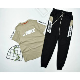 ست تیشرت و شلوار پسرانه نایک تینیجری مدل 11386 جنس پنبه