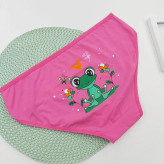شورت زنانه نخی طرح قورباغه کد 8552 سایز بزرگ 5XL