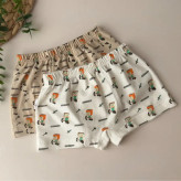 پک دوتایی شورت پسرانه طرح ماینکرفت نخ پنبه سایز 2 تا 10 سال