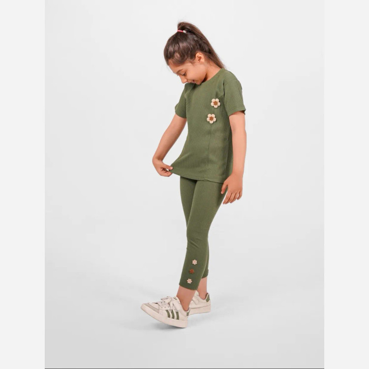 ست بلوز و شلوار راحتی دخترانه مناسب 2 تا 9 سال
