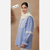 شومیز دخترانه نخی تابستانی در 4 رنگ مدل مادر دختری
