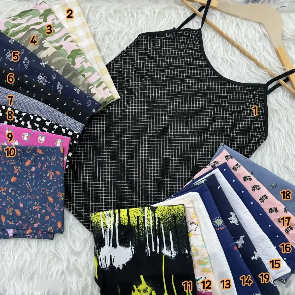 تاپ بندی زنانه طرحدار وارداتی جنس پنبه مناسب استفاده روزمره