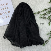 شال حریر مجلسی طرح گوچی قواره 190 در 80 سانتیمتر کد 1964