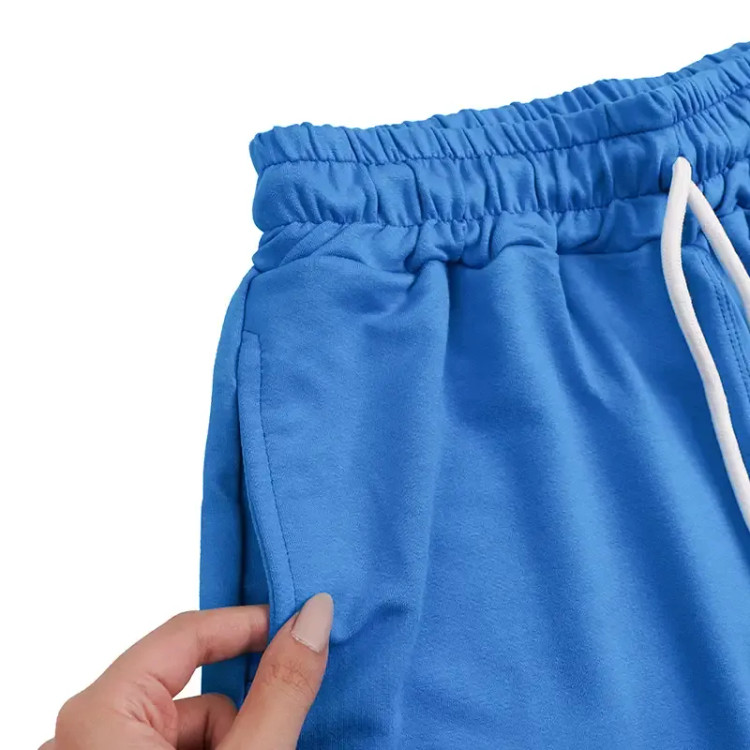 شورتک اسپرت بغل چاکدار طرح zumba برند سی تو سایز فری پنبه گلکسی دورس نخ و پنبه