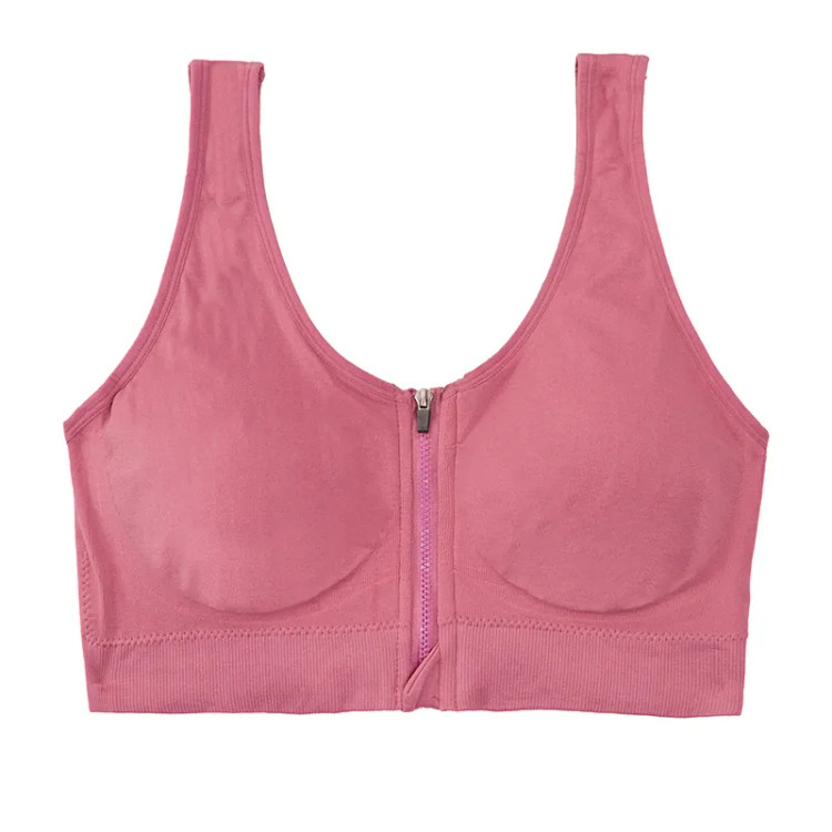 نیم تنه ورزشی زنانه نخی کاپدار جلو زیپ لاکرا سایز M L XL XXL