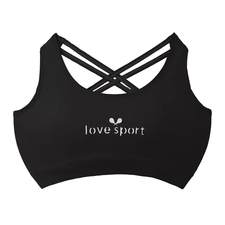 نیم تنه ورزشی زنانه love sport پشت قهرمانی کاپ متحرک سایز فری
