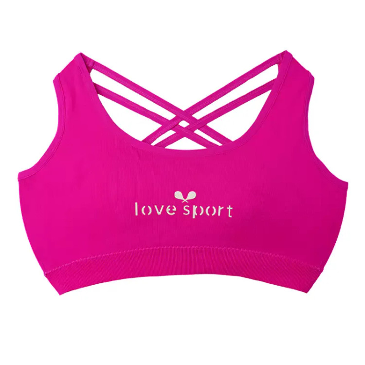 نیم تنه ورزشی زنانه love sport پشت قهرمانی کاپ متحرک سایز فری