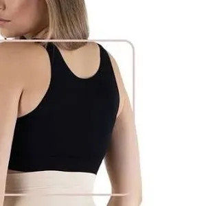 نیم تنه سوتین گنی زنانه فرم ایزی مدل آنتی باکتریال و تنفس پذیر