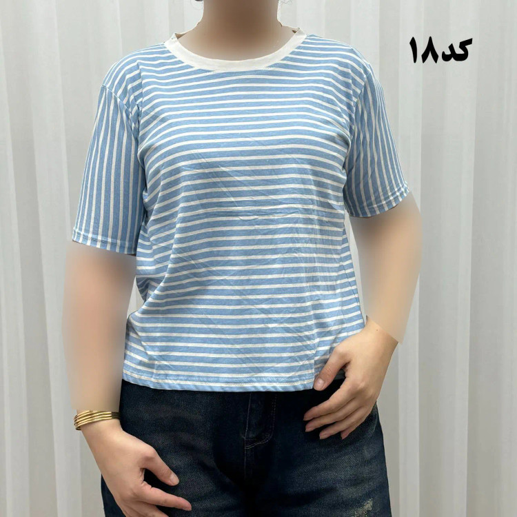 کراپ لش وارداتی Esmara کد 1190 سایزبندی M L XL XXL قد 52-55 سانت بدون آبرفت و رنگ رفت