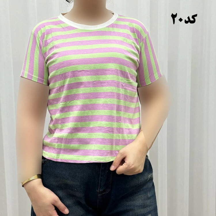 کراپ لش وارداتی Esmara کد 1190 سایزبندی M L XL XXL قد 52-55 سانت بدون آبرفت و رنگ رفت