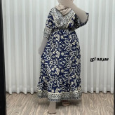 پیراهن زنانه فلور بوگاتی مدل دنیا چپ و راستی فری سایز مناسب تا 44
