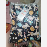 شلوارک زنانه فانتزی قواره بزرگ جیب دار جنس گیاهی فول کش سایز 38 تا 52