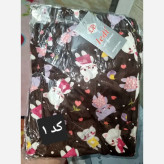 شلوارک زنانه فانتزی قواره بزرگ جیب دار جنس گیاهی فول کش سایز 38 تا 52