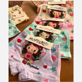 پک 2 عددی شورت نخ پنبه دخترانه بچگانه مناسب 3 تا 10 سال