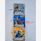 ست تاپ و شورت پسرانه طرح ماینکرفت تمام پنبه