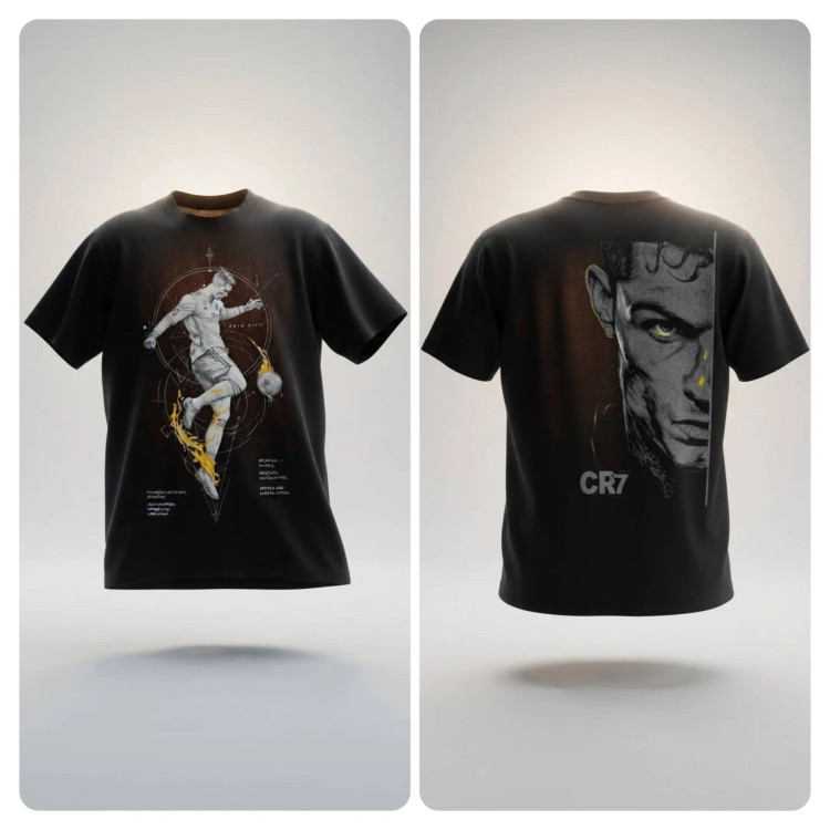 تیشرت طرح کریس رونالدو CR7 بچگانه