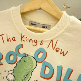ست دورس 2 نخ و شلوار کتان کجراه گرم بالا مانکی دخترانه پاییزه 4 سایز