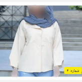 شومیز مانتویی تابستانه مدل صوفیا جنس شانتو مناسب سایز 40 تا 52