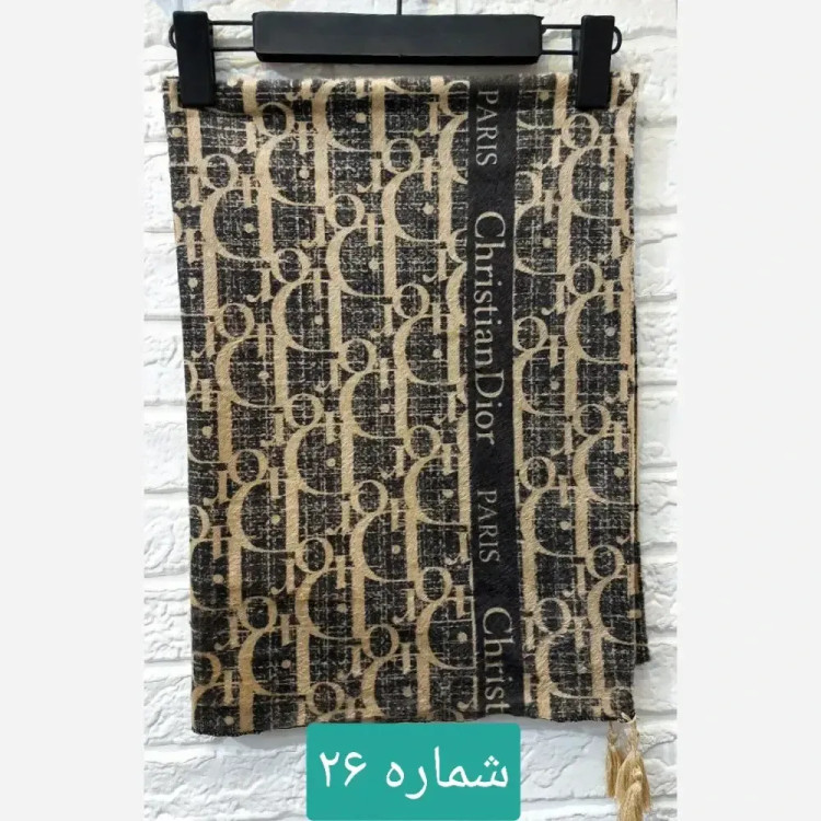 شال زنانه اسپرت نخ پنبه قواره بلند با ایستایی عالی
