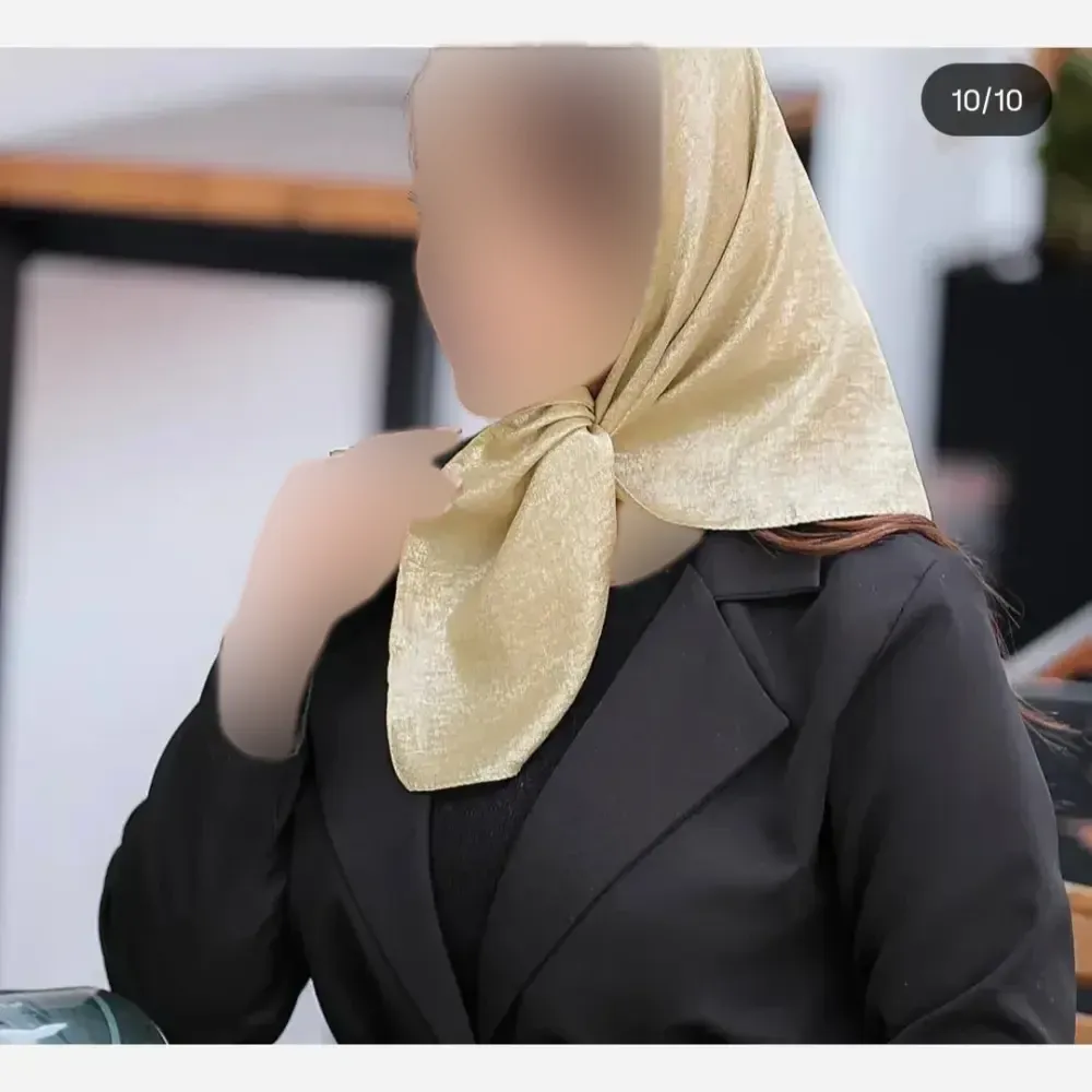 مینی اسکارف ابریشم شاین فلورانس قواره 70 سانت