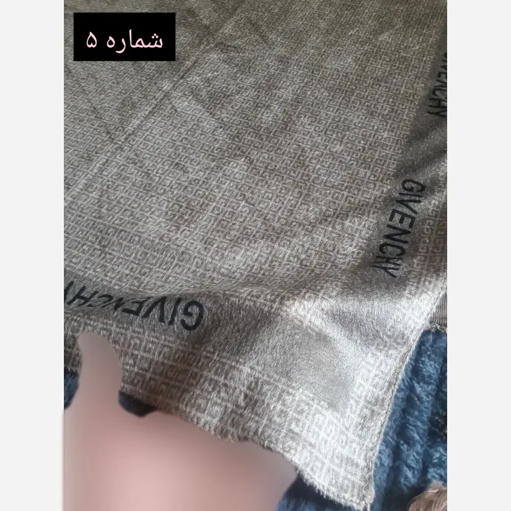 شال زنانه بهاره نخ پنبه قواره بلند اسپرت