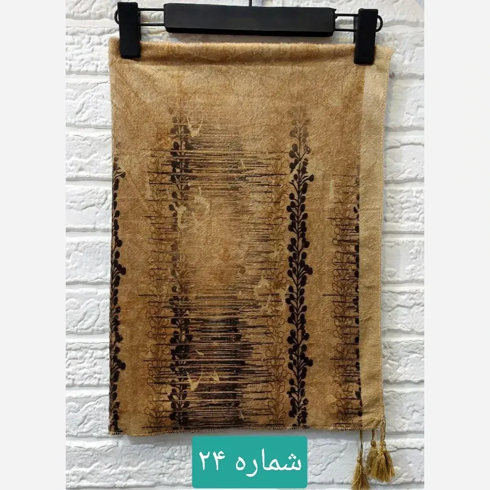 شال زنانه نخ پنبه اسپرت قواره بلند
