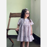 پیراهن عروسکی پفکی دخترانه مدل ترانه