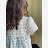 پیراهن عروسکی پفکی دخترانه مدل ترانه