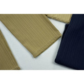 شلوار راحتی دخترانه نیم بگ 6 تا 11 سال با پارچه لنین اسپان و کمر کشی