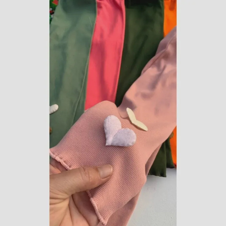 لگ فانریپ پنبه دخترانه سایز 40 تا 55 مناسب 2 تا 9 سال