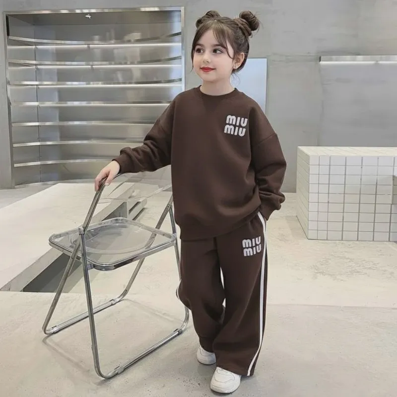 ست بلوز و شلوار بگ دخترانه طرح miu دورس پنبه درجه یک