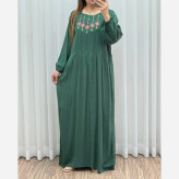 ساحلی نخی گلدوزی شده آی تکین فری سایز U7526